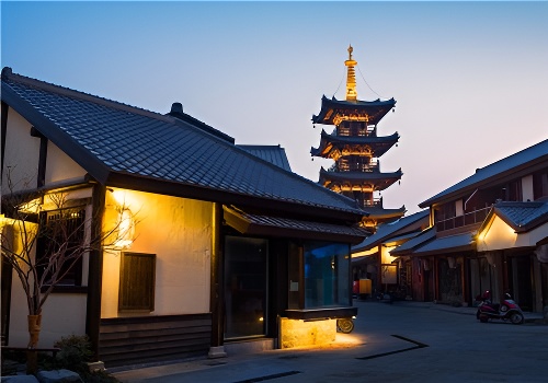 【龙卡游上海立减】泰州云海温泉 古寿圣寺 溱潼古镇 无锡拈花湾3日2