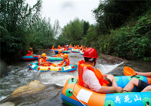 【夏日风暴】安吉荷花山漂流 长兴仙山湖汽车2日1晚跟团游